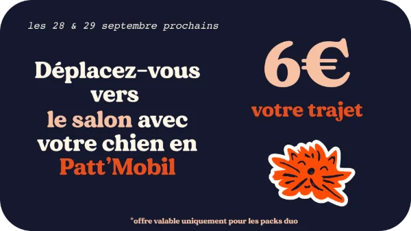 Profitez des services de Patt'Mobilnotre partenaire spécialiste du transport canin